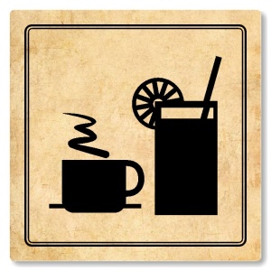 Občerstvení, 80x80mm, pergamen, Utah